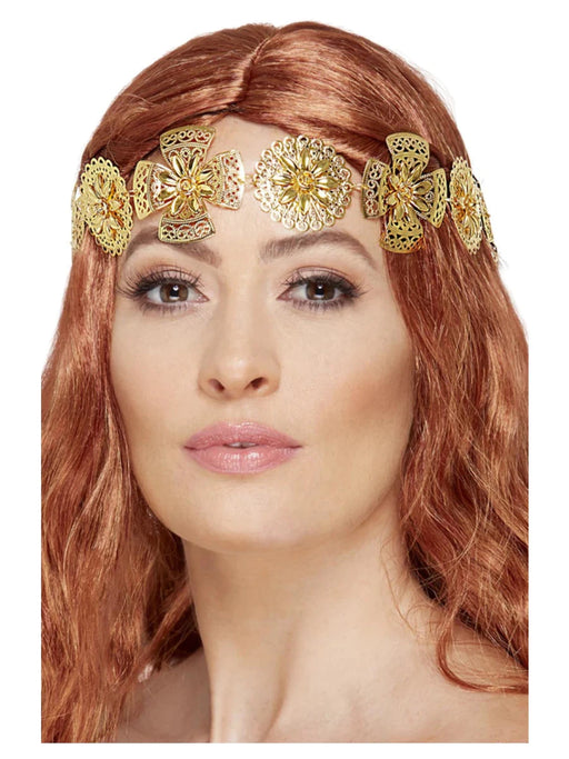 Medieveal Gold Headband The Ultimate Balloon And Party Shop Cheltenham & Gloucester Balloons & Fancy Dress 
