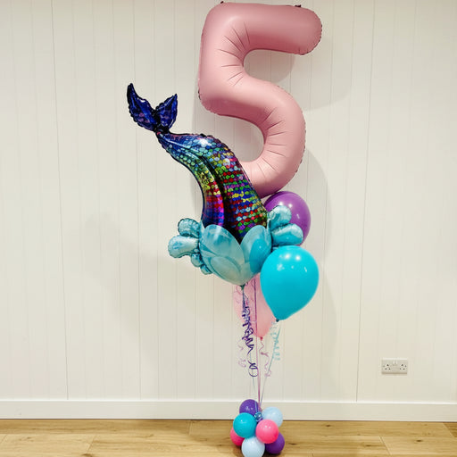 Mermaid Age Themed Balloon Display The Ultimate Balloon And Party Shop Cheltenham & Gloucester Balloons & Fancy Dress 