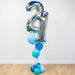 Mixed Number Balloon Display - Blues & Silvers The Ultimate Balloon And Party Shop Cheltenham & Gloucester Balloons & Fancy Dress 