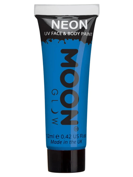 Neon UV Face & Body Paint - Blue The Ultimate Balloon And Party Shop Cheltenham & Gloucester Balloons & Fancy Dress 