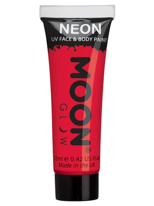 Neon UV Face & Body Paint - Red The Ultimate Balloon And Party Shop Cheltenham & Gloucester Balloons & Fancy Dress 