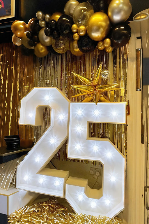 New Year’s Eve Light Up Numbers The Ultimate Balloon And Party Shop Cheltenham & Gloucester Balloons & Fancy Dress 
