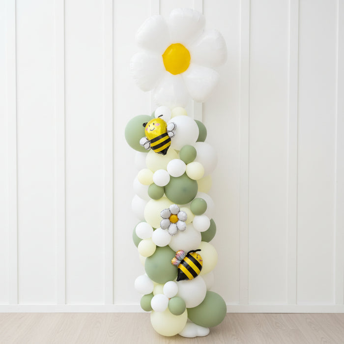 Outdoor Bumble Bee Balloon Column The Ultimate Balloon And Party Shop Cheltenham & Gloucester Balloons & Fancy Dress 