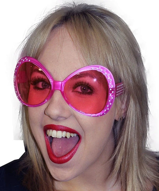 Pink Party Glasses The Ultimate Balloon And Party Shop Cheltenham & Gloucester Balloons & Fancy Dress 