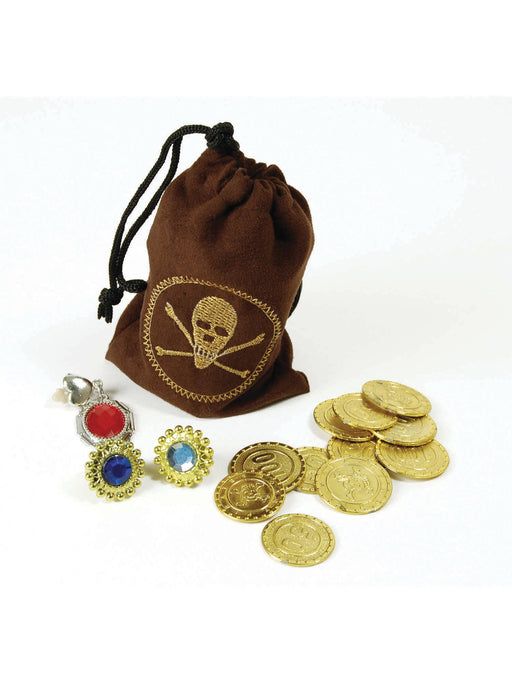 Pirate Coin & Jewellery Pouch The Ultimate Balloon And Party Shop Cheltenham & Gloucester Balloons & Fancy Dress 