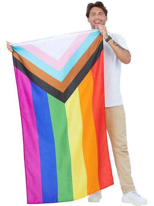 Pride Rainbow Large 5ft x 3ft flag The Ultimate Balloon And Party Shop Cheltenham & Gloucester Balloons & Fancy Dress 