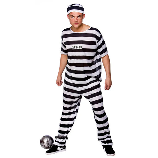 Prison Break Convict Costume The Ultimate Balloon And Party Shop Cheltenham & Gloucester Balloons & Fancy Dress 