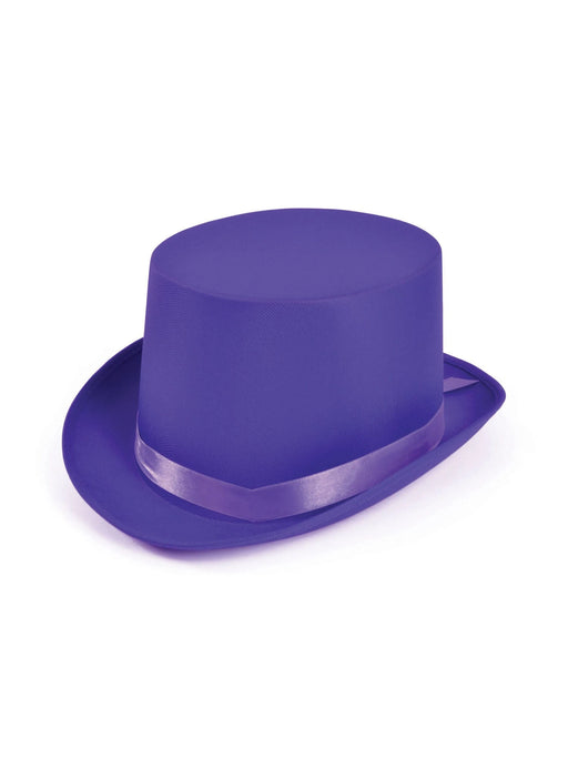 Purple Satin Top Hat The Ultimate Balloon And Party Shop Cheltenham & Gloucester Balloons & Fancy Dress 