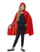 Red Hooded Children's Cape The Ultimate Balloon And Party Shop Cheltenham & Gloucester Balloons & Fancy Dress 