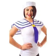 Sailor Neck Tie & Hat The Ultimate Balloon And Party Shop Cheltenham & Gloucester Balloons & Fancy Dress 