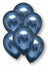 Satin Latex Plain Balloons - Luxe Blue (6pk) The Ultimate Balloon And Party Shop Cheltenham & Gloucester Balloons & Fancy Dress 