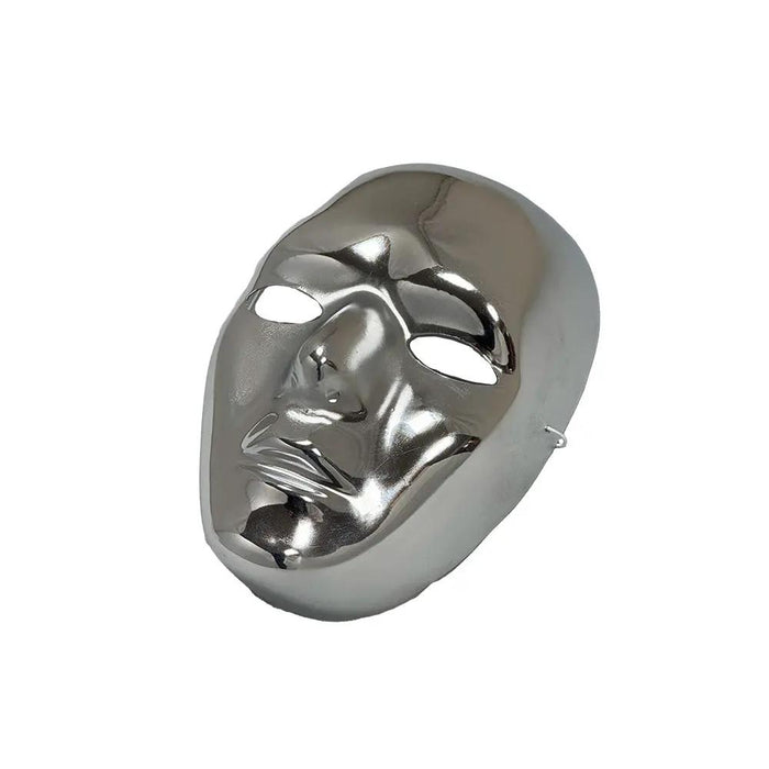 Silver Robot Mask The Ultimate Balloon And Party Shop Cheltenham & Gloucester Balloons & Fancy Dress 