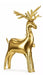 Supershape Foil Balloon - Gold Reindeer (Air Fill) The Ultimate Balloon And Party Shop Cheltenham & Gloucester Balloons & Fancy Dress 