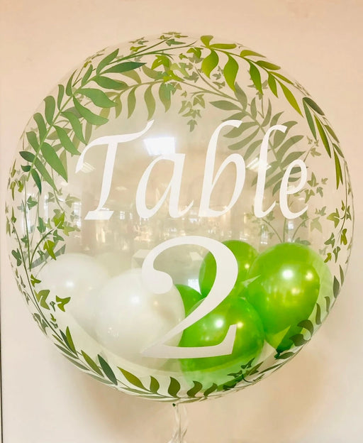 Table Number Deco Bubble Balloons The Ultimate Balloon And Party Shop Cheltenham & Gloucester Balloons & Fancy Dress 