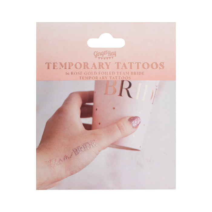 Team Bride Temporary Tattoos The Ultimate Balloon And Party Shop Cheltenham & Gloucester Balloons & Fancy Dress 