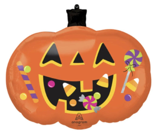 Trick Or Treat Pumpkin Foil Balloon The Ultimate Balloon And Party Shop Cheltenham & Gloucester Balloons & Fancy Dress 