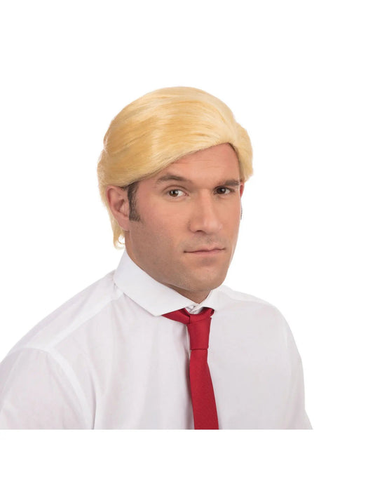 Trump President Wig - Blonde The Ultimate Balloon And Party Shop Cheltenham & Gloucester Balloons & Fancy Dress 