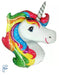 Unicorn Head Super Shape Foil Balloon - Rainbow The Ultimate Balloon And Party Shop Cheltenham & Gloucester Balloons & Fancy Dress 