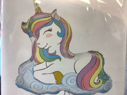 Unicorn Super Shape Foil Balloon - Pastel (34”) The Ultimate Balloon And Party Shop Cheltenham & Gloucester Balloons & Fancy Dress 
