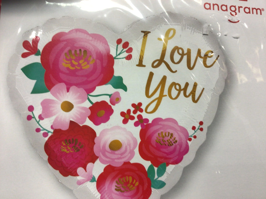 Valentines Day Heart Balloon - I Love You The Ultimate Balloon And Party Shop Cheltenham & Gloucester Balloons & Fancy Dress 