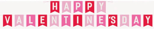 Valentines Day Penant Banner The Ultimate Balloon And Party Shop Cheltenham & Gloucester Balloons & Fancy Dress 