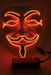 Vendetta Light-Up Face Mask The Ultimate Balloon And Party Shop Cheltenham & Gloucester Balloons & Fancy Dress 