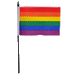 Rainbow Hand Waving Flag - The Ultimate Balloon & Party Shop