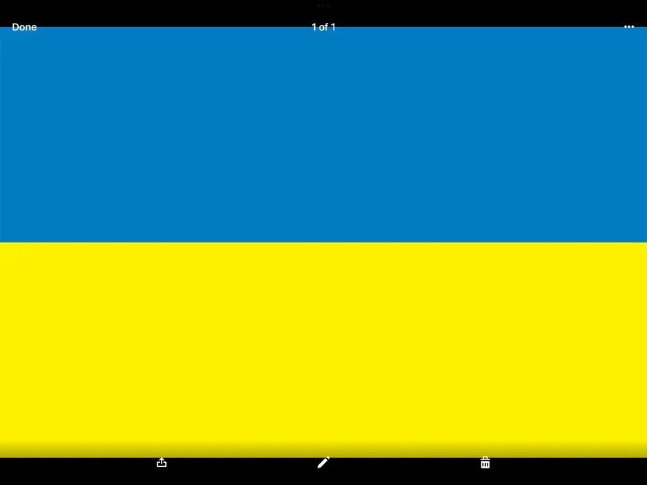 Ukraine Flag - 5 x 3ft