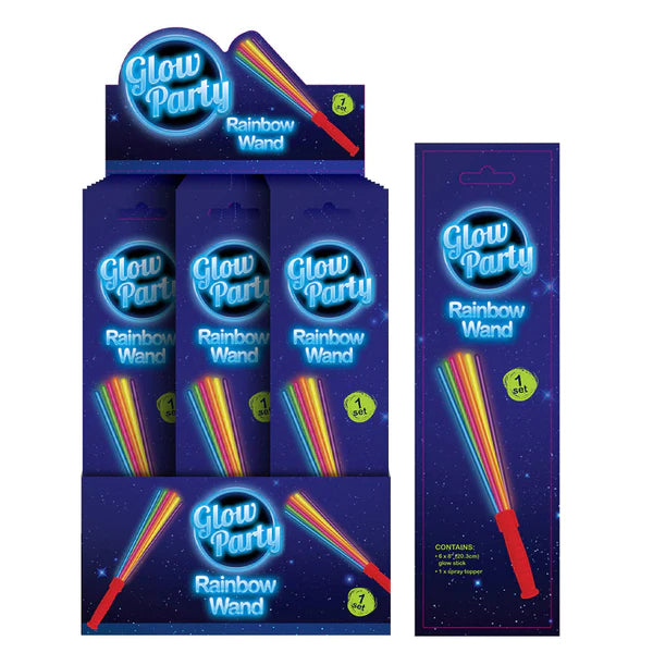 Glow Party Rainbow Wand