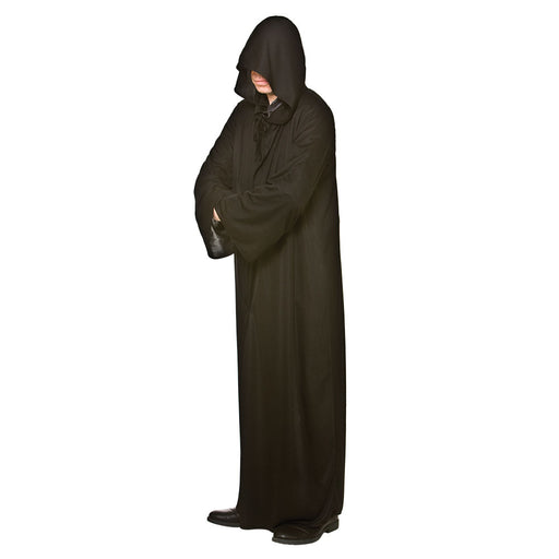 Adult Hooded Robe - Black