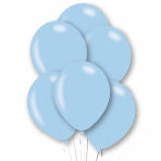 Latex Balloons (8pk) - Light Blue