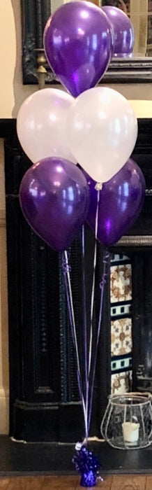 Classic Latex 5 Balloon Bouquet