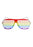 Rainbow Slat Rave Glasses