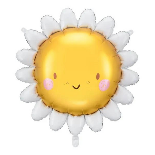 Smiling Daisy Flower Shape Balloon