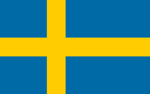 Sweden 3ft x 2ft Flag