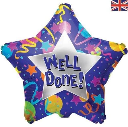18" Foil Well Done Star Balloon