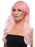 Ladies Fashion Long Wig - Ombre Pink