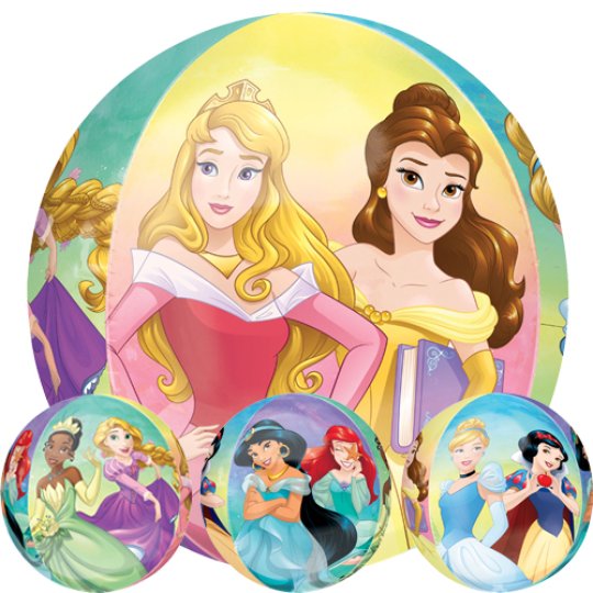 Disney Princess Printed Orbz shaped Balloon