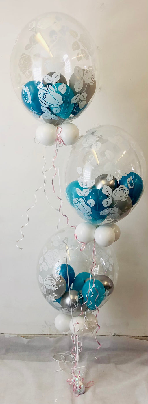 Decorative Deco Bubble 3 Balloon Display