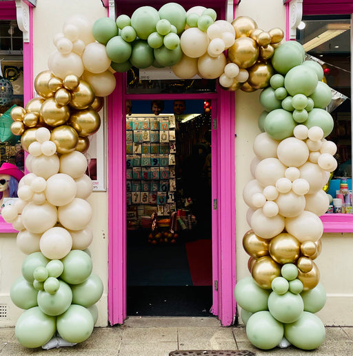 Large Organic Balloon Party Arch