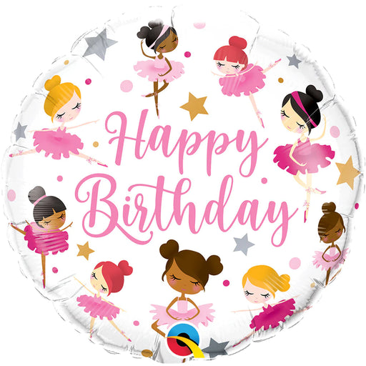 Happy Birthday Foil Balloon - Fairies