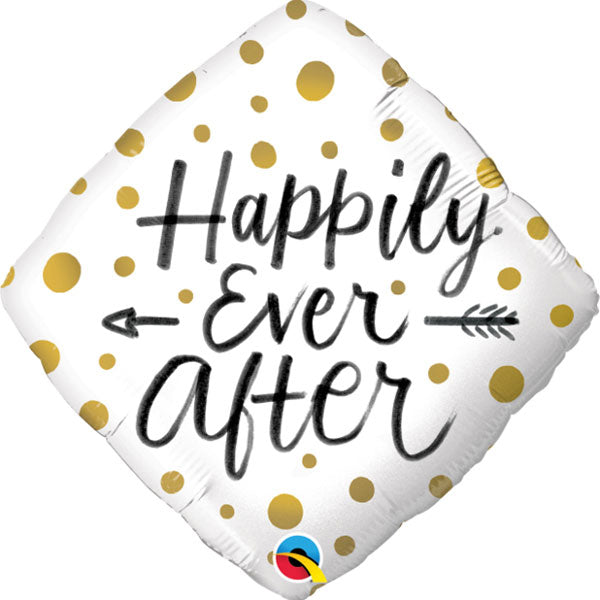 18" Foil Happily Ever After Balloon