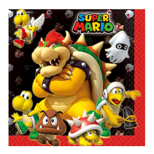 Super Mario Party Napkin