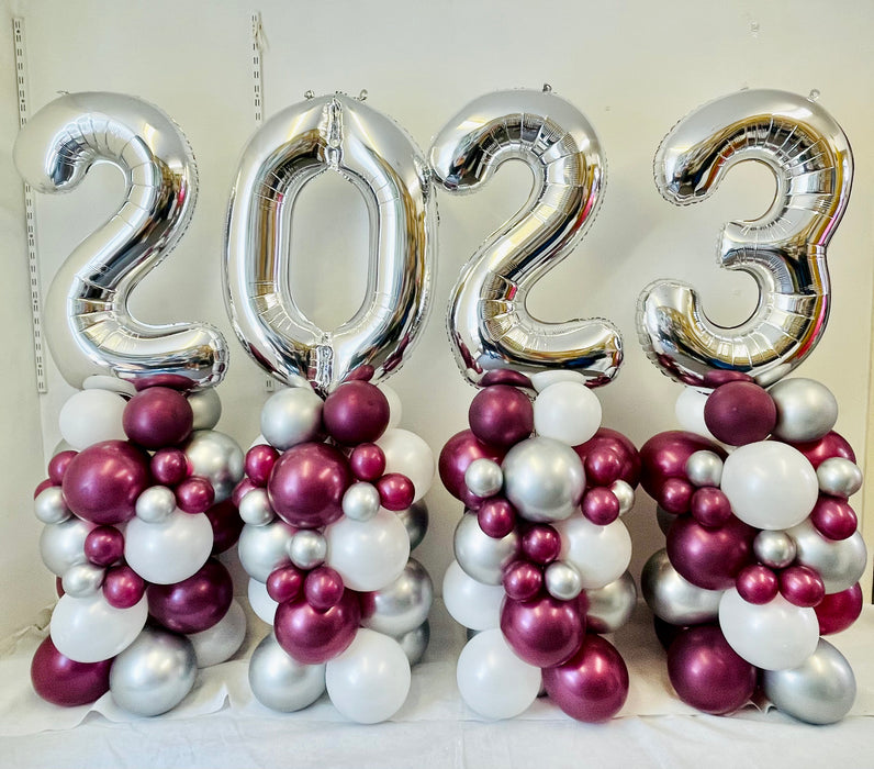 Large Number Prom/Leaver Balloon Columns