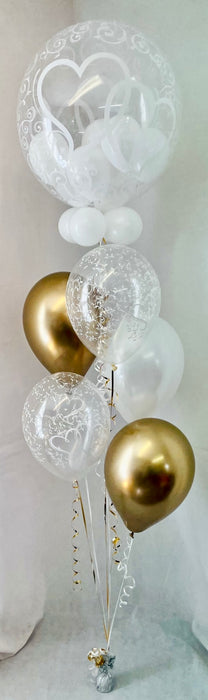 Deco Bubble Large Mixed Balloon Display