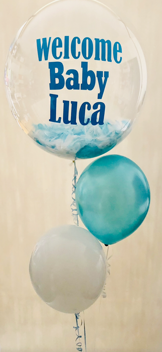 Personalised Bubble Balloon Display