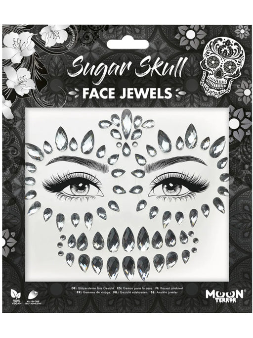 Sparkle Face Jewels - Sugar Skull