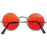 60's Lennon Sunglasses - Orange