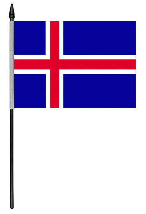 Iceland Hand Waving Flag