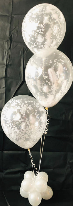 16” Latex Confetti Balloon Display